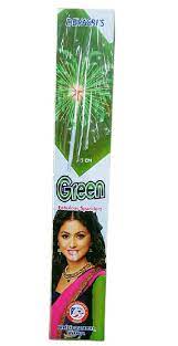 15 CM Green Sparklers