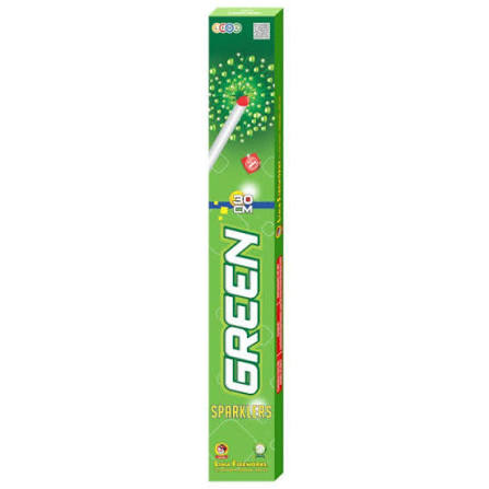 30 CM Green Sparklers