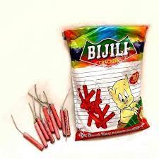 Red Striped Bijili (100 Pcs)